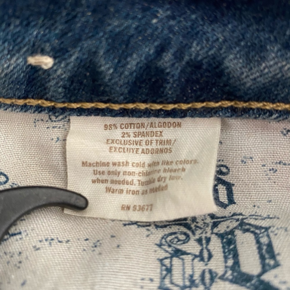 Decree Boot Cut Ripped Jean Size 3 - Picture 11 of 11